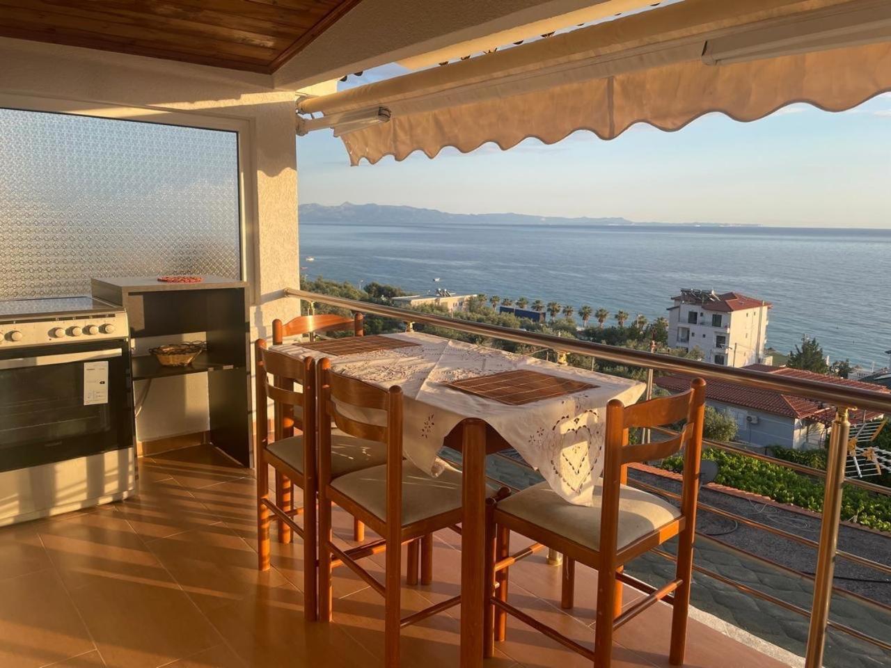 Appartamento Bella Vista Borsh Esterno foto